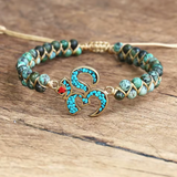 Joy &amp; Love Armband - Facettierter Erdbeerquarz 