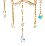 Sonnenfänger aus Kristall und Amethyst-Diamant