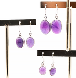 Lotus-Mandala-Ohrringe 