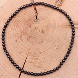 collier boules grenat - univers tibet