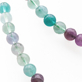 collier boules fluorine_multicolore - univers tibet