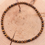 Collier Regard Protecteur – Œil de Tigre - univers tibet