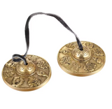 Heilige buddhistische Tingsha-Zimbel