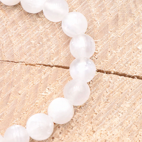 Selenitarmband Selene