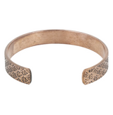 Kupfer-Magnetarmband mit Lebensblume – 1098 Gauss