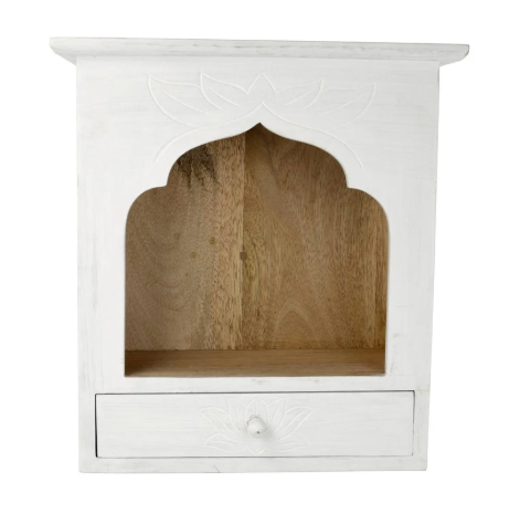 Altar aus Mangoholz – Ein Schmuckstück für Ihren heiligen Raum