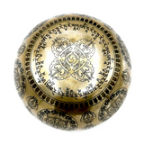 Tibetische Klangschale Buddha Bodhibaum 16 cm