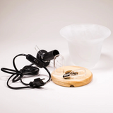 Lampe Cristaux de Sel- Univers Tibet 