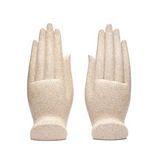 Namaste Mudra Hands Statue mit Buddha