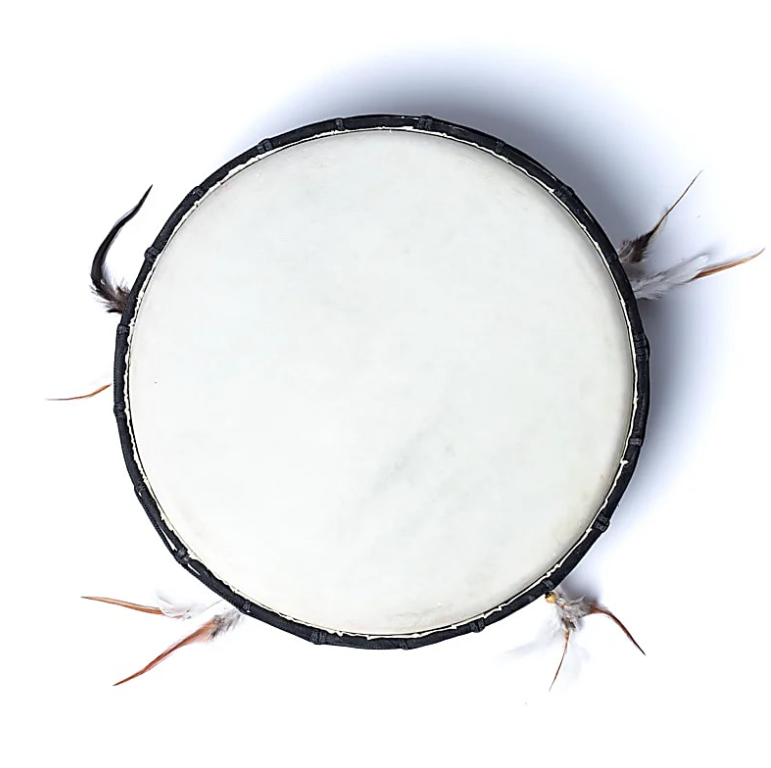 Trommel aus Ziegenleder im Terbangan-Stil