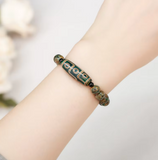 Dzi-Armband 9 Augen Wohlstand