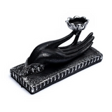 Mudra-Kerzenhalter-Statue