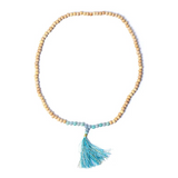 Mala Tulsi Angelit und Amazonit