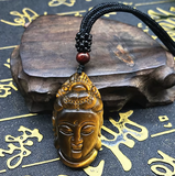 Tigerauge Buddha Anhänger