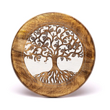 Tree of Life Beistelltisch Mangoholz