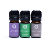 Breathe Essential Oils Set – Song of India (Lavendel, Pfefferminze, Eukalyptus)