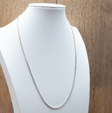 Chaîne Aura Majesté – Kabel aus 925er Silber (55cm) – Tibetwelt