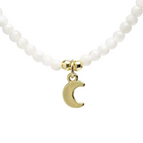 Collier Pierre de Lune et Pendentif Lune – Intuition et Féminité Sacrée - univers tibet
