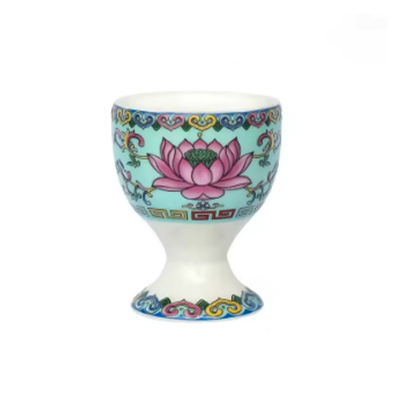 Buddhistische Opfergaben - Lotus Sacred - Set von 3 - Blau - Tibetwelt