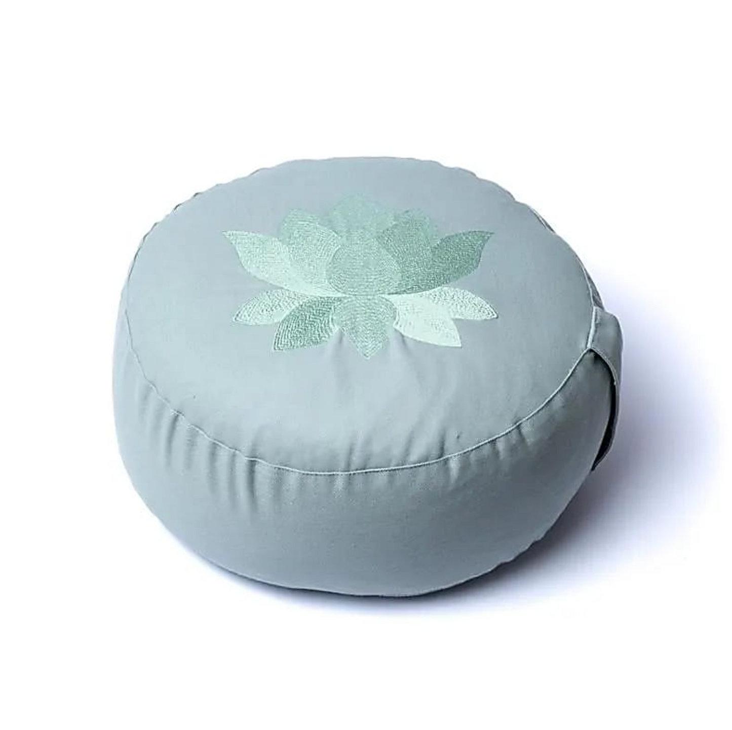 Meditationskissen, Lotus-Form, Salbei-Grün - Tibetwelt