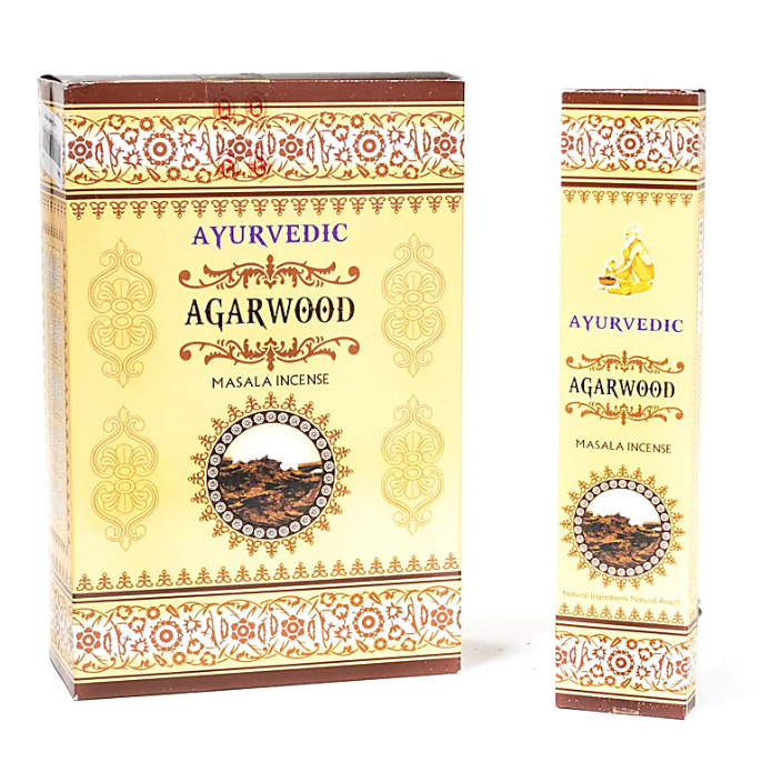 Premium Ayurvédisches Räuchergut – Agarholz - Tibetwelt