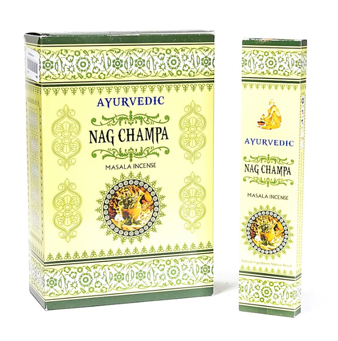 Premium Ayurvédisches Räuchergut – Nag Champa - Tibetwelt