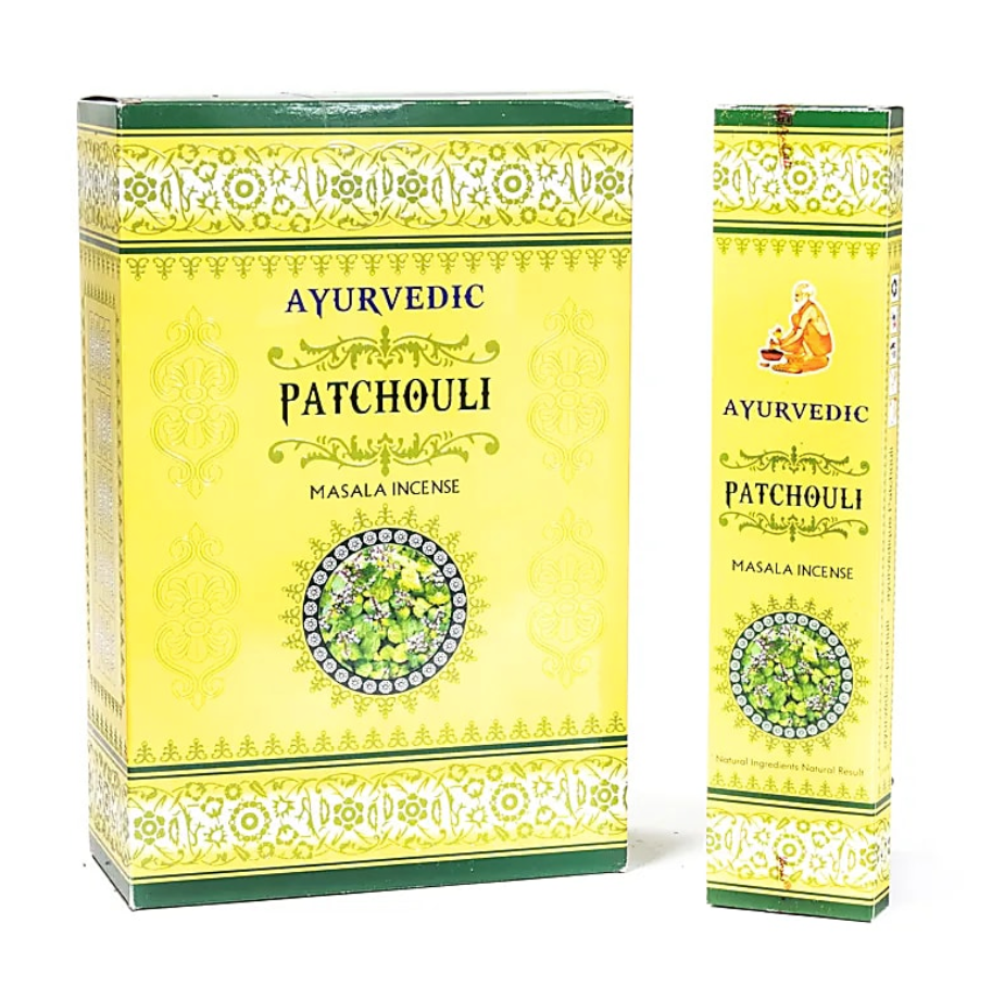 Premium Ayurvédisches Räuchergut – Patchouli - Tibetwelt