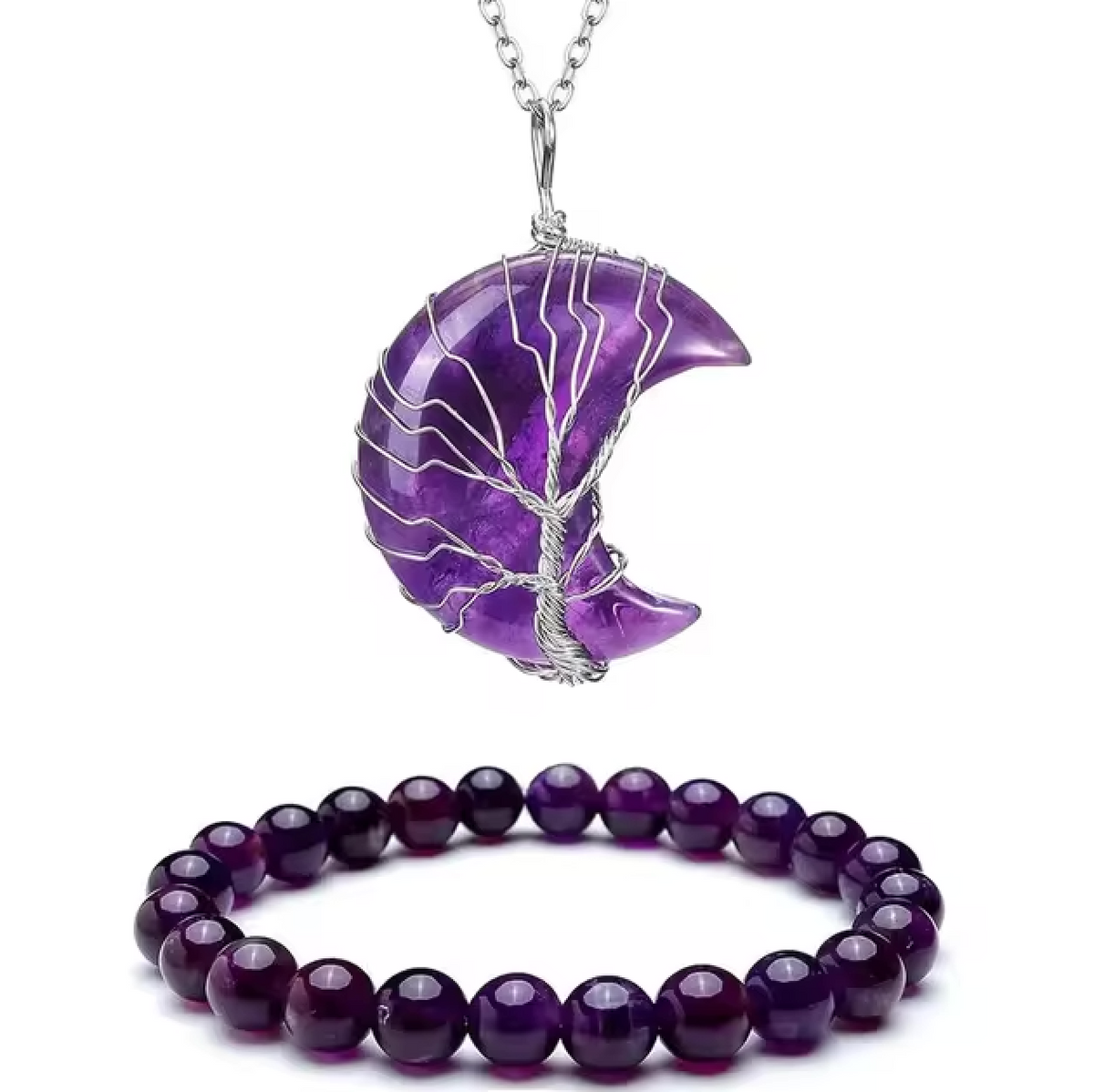 Heiliges Amethyst-Set - Tibetwelt
