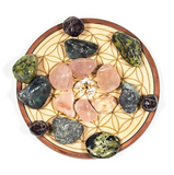 Grille de Cristal Amour - Univers TIbet