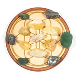 Grille de Cristal “Prospérité Dorée” - univers tibet