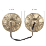Tingsha Becken 7 Chakren und Mantra OMPH
