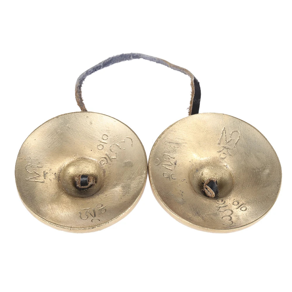 Tingsha Becken 7 Chakren und Mantra OMPH