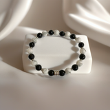 Joy &amp; Love Armband - Facettierter Erdbeerquarz 
