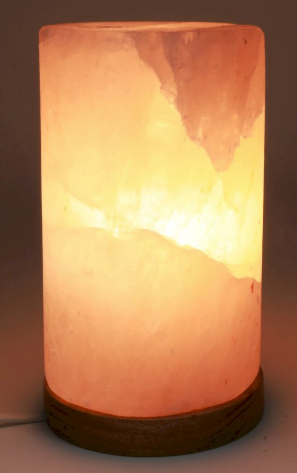 Lampe de Sel Cylindrique - 3 kg - univers tibet