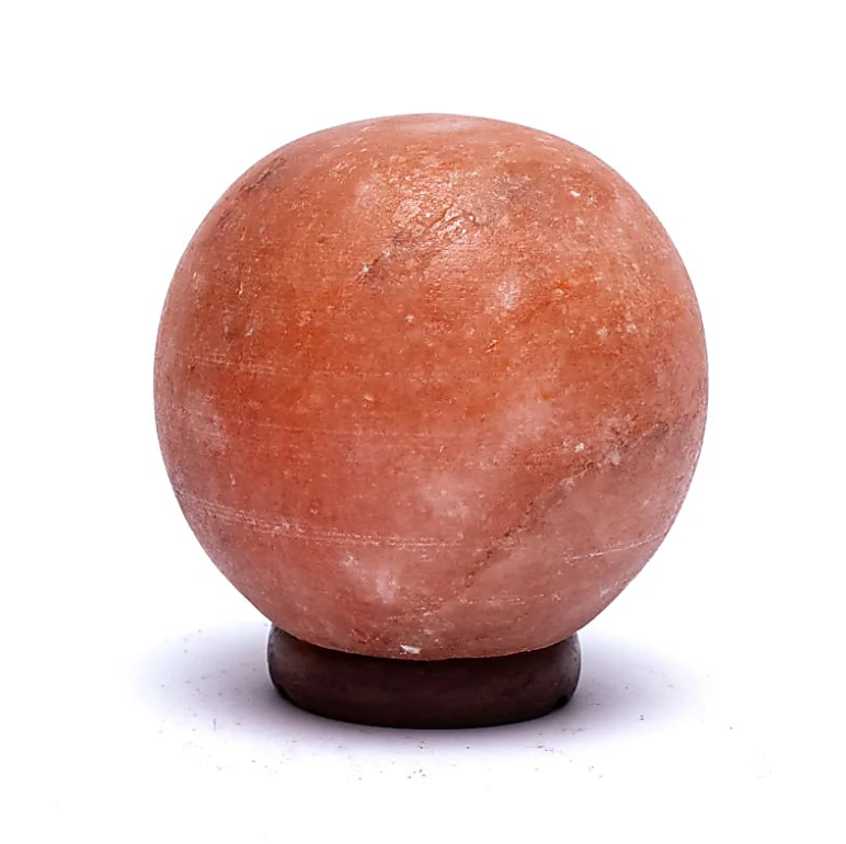 Salzlampe, Orange, 4000 g - LED - Tibetwelt
