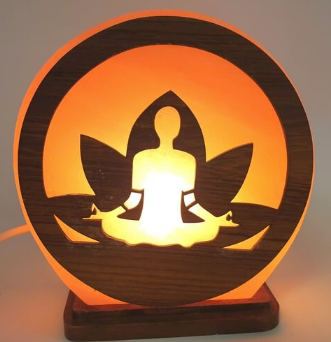 Lampe de Sel Yoga - 5K - univers tibet