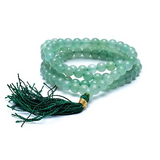 Mala 108 perles aventurine verte - Univers tibet