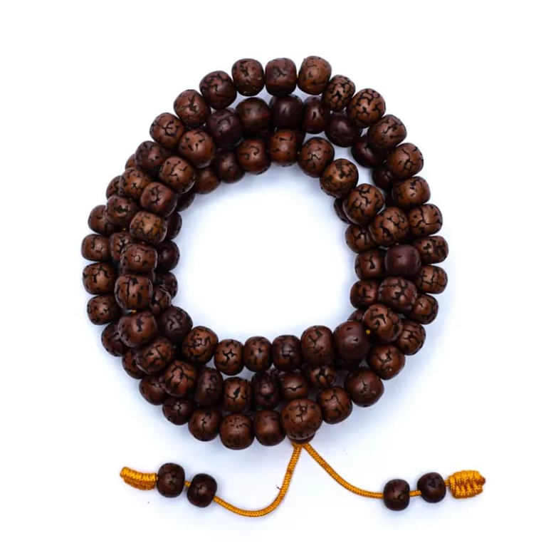 Tibetan Mala Rudraksha 108 Beads - Tibetwelt