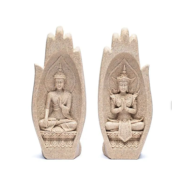 Namaste-Geste mit Buddha-Handen - Tibetwelt