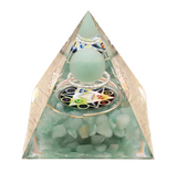Orgonite-Pyramide Métatron – Türkis – Tibetwelt