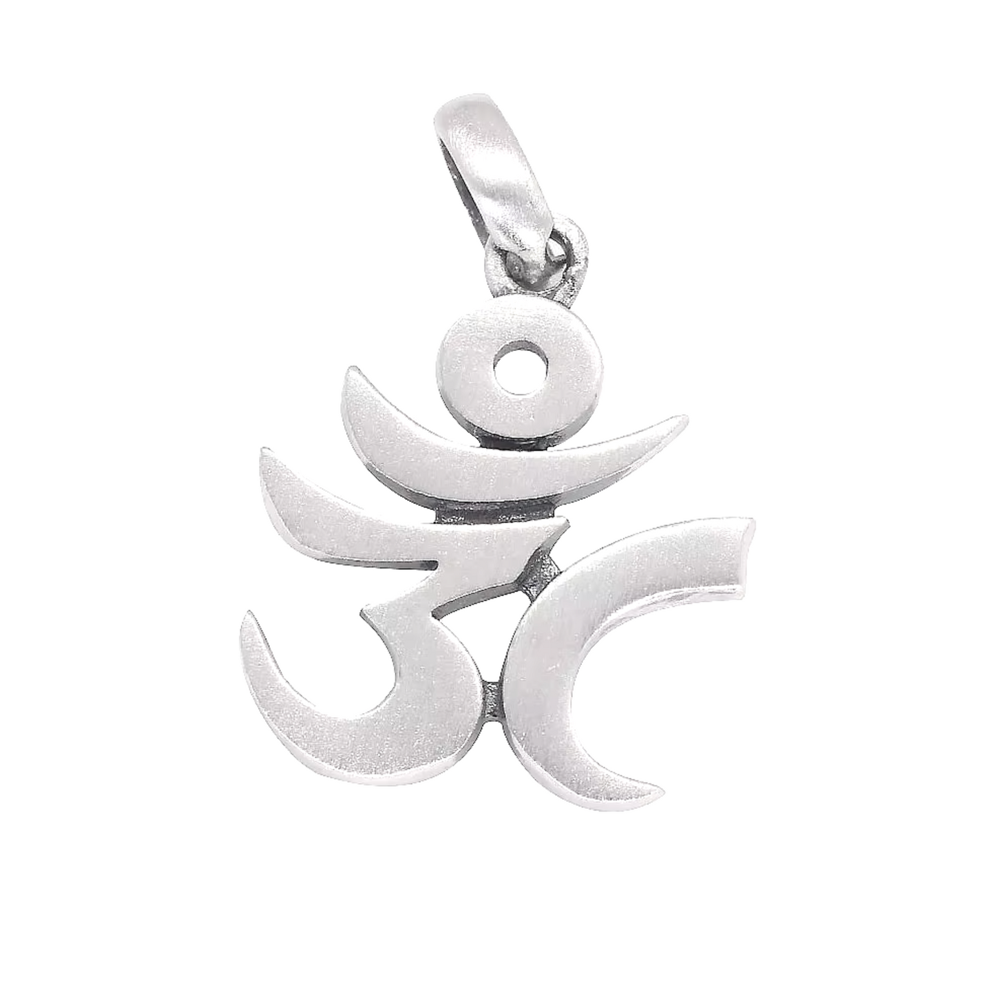 Buddhistischer Mantra-Anhänger aus reinem Silber - Tibetwelt