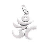 Buddhistischer Mantra-Anhänger aus reinem Silber - Tibetwelt