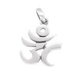 Pendentif Bouddhiste Mantra en Argent Pur - univers tibet