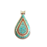 Tibetan Wisdom Drop Pendant - Tibetwelt