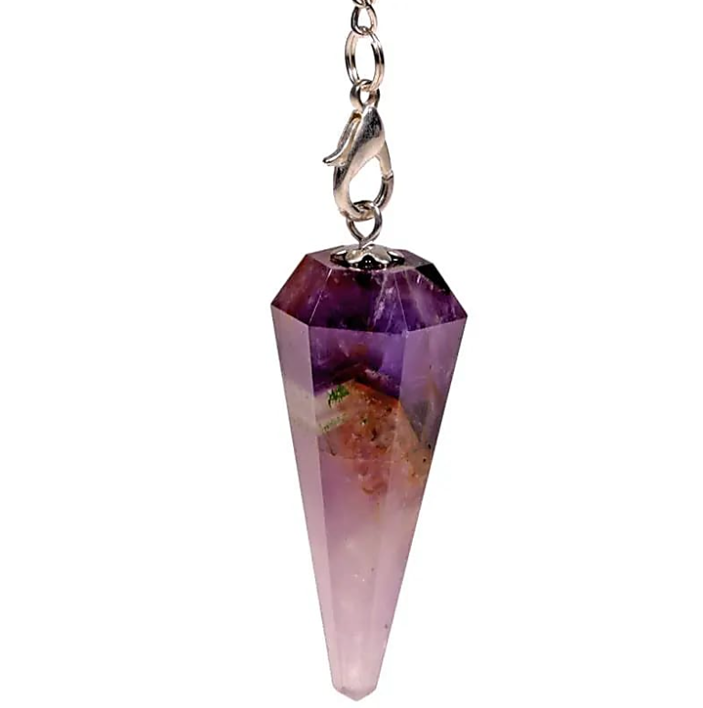 Amethyst Pendel, 7 Chakren - Tibetwelt