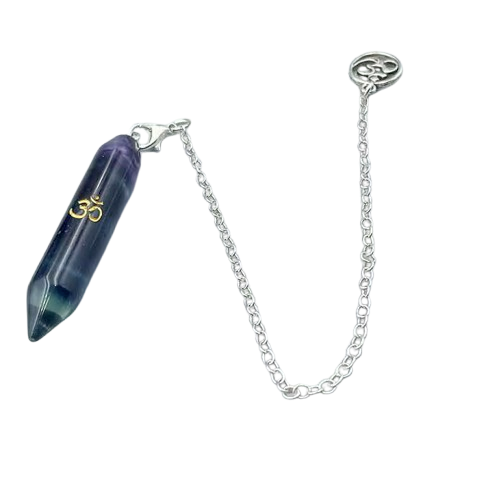 Pendel aus Fluorit – Tibetwelt