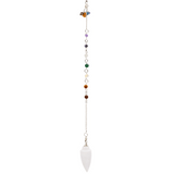 Pendel, Selenite, 7 Chakren - Tibetwelt