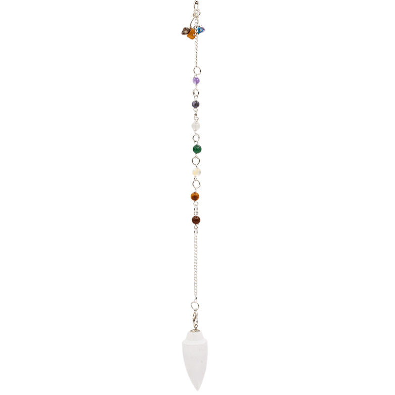 Pendel, Selenite, 7 Chakren - Tibetwelt