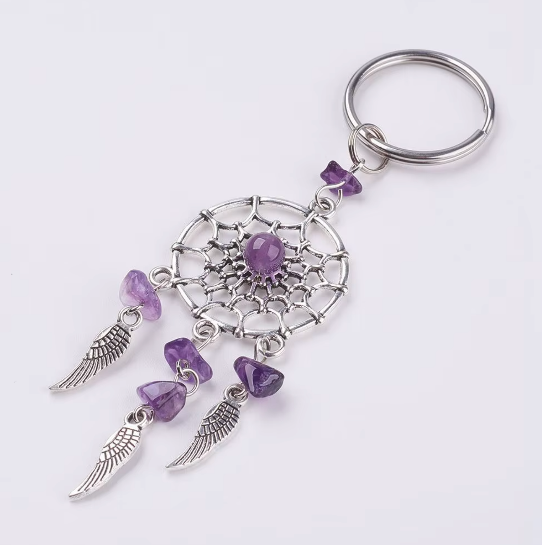 Tibetan Dream Catcher Keychain - Tibetwelt