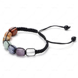 7 Chakra Armband Trommelsteine